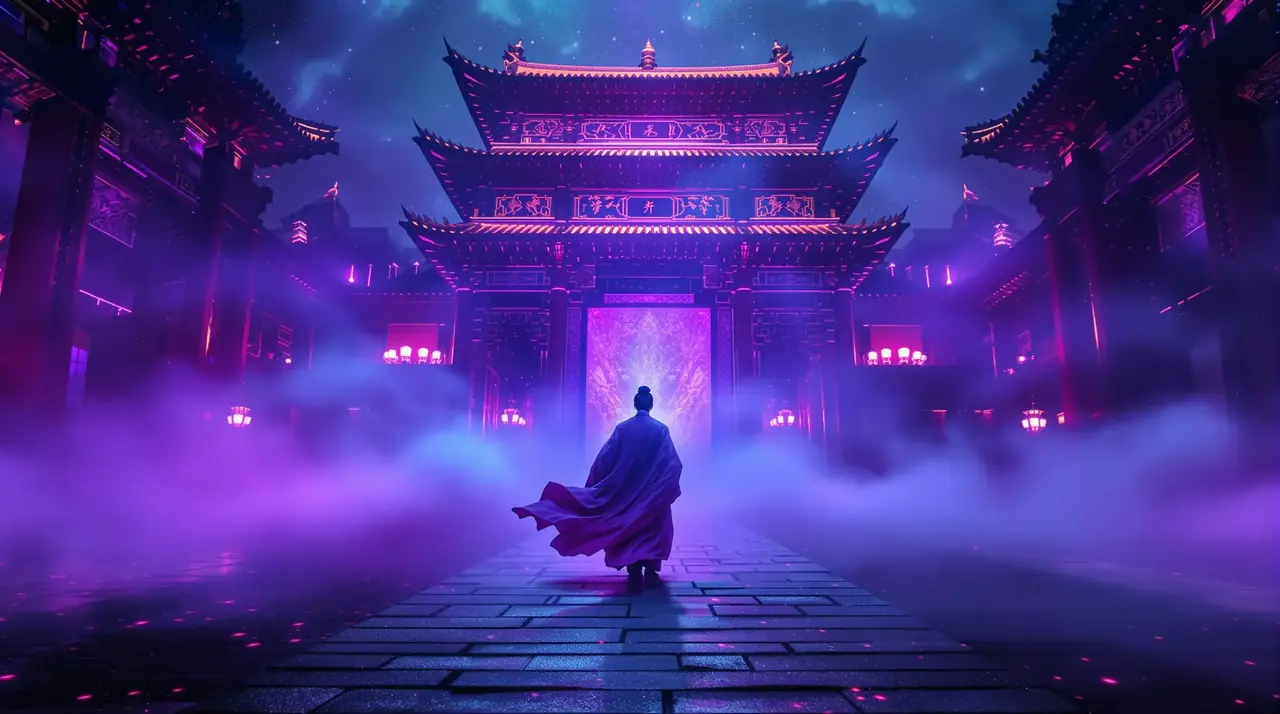 战神归来：护国龙尊 宣传横幅 - 魔改短剧